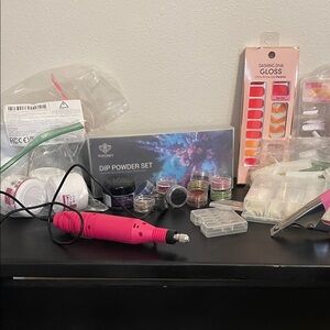 Various manicure items